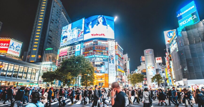 渋谷の交差点